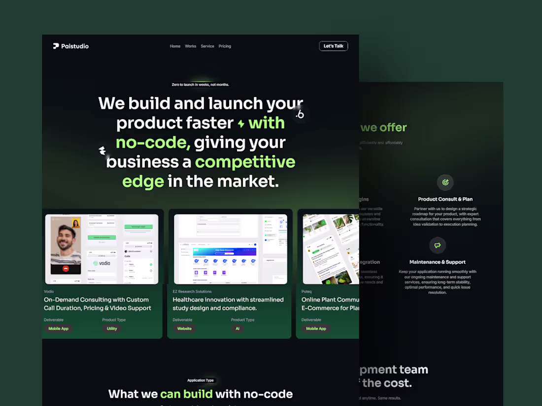 Cover image for Paistudio - Design & No Code Agency Indonesia - Bubble.io