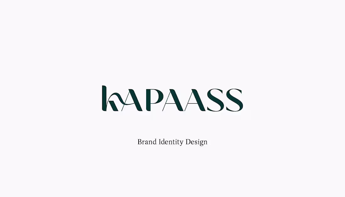 Cover image for Kapaass Brand Identity Design :: Behance