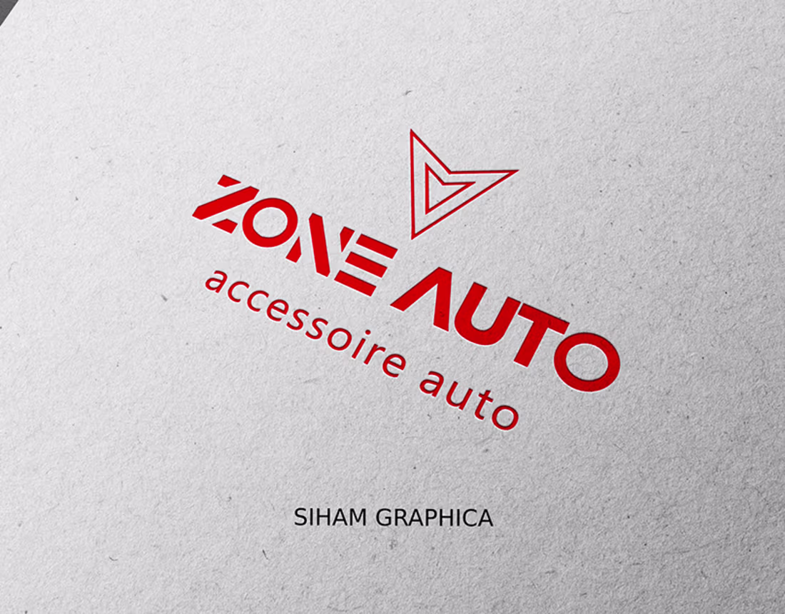 Cover image for ZONE AUTO accessoire auto - LOGO DESIGN on Behance