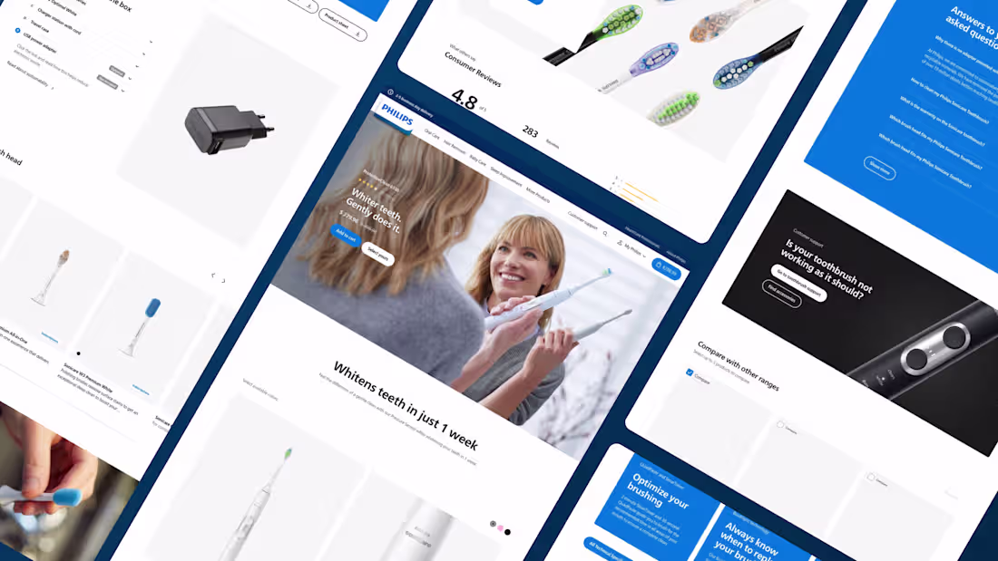 Cover image for Philips — Creating a seamless flagship experience