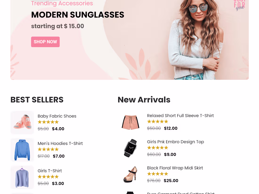 Cover image for E-commerce Web app 