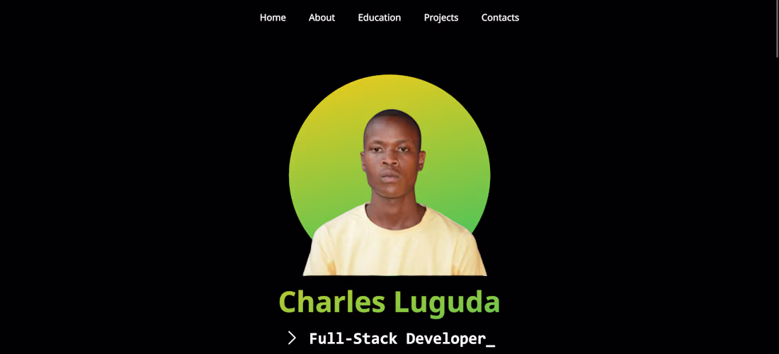 Cover image for Portfolio Website