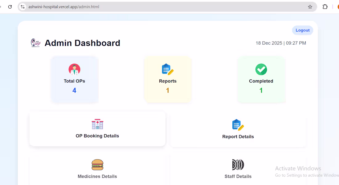 Cover image for Currently working as a Full-Stack Developer building web app...