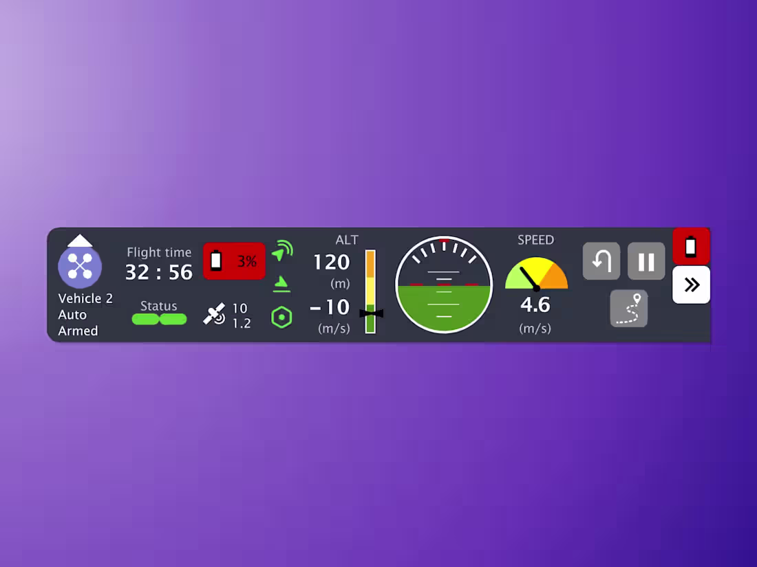Cover image for NASA 10-Drone UI - Improving Speed of Use