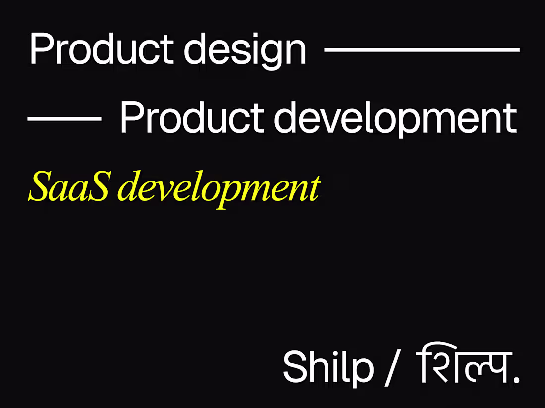 Cover image for UX Design and Product Development