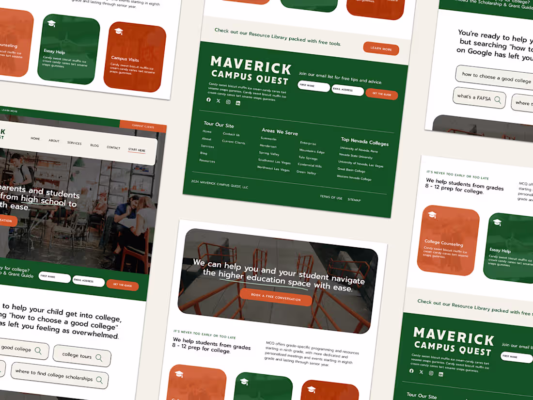Cover image for Maverick Campus Quest Brand & Web Design