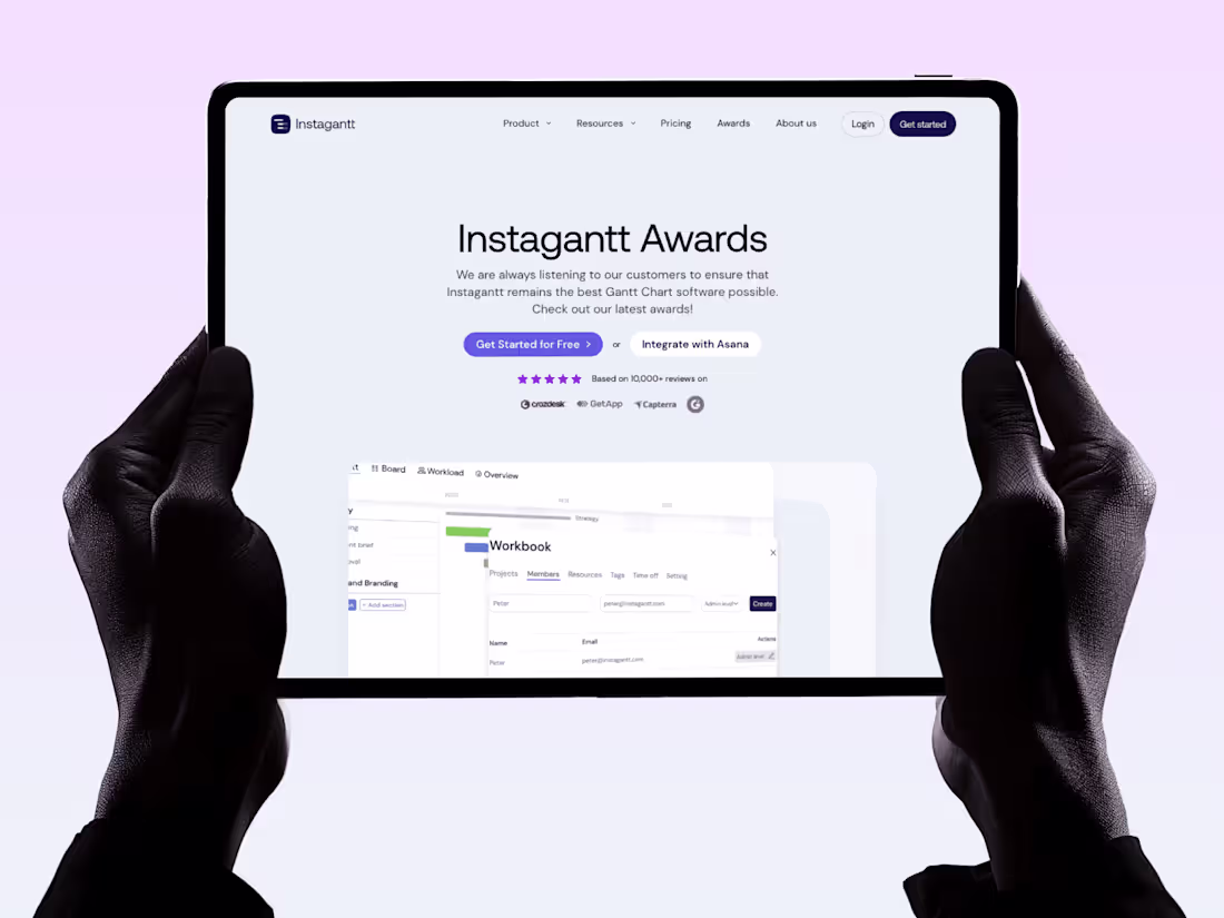 Cover image for Instagantt Awards