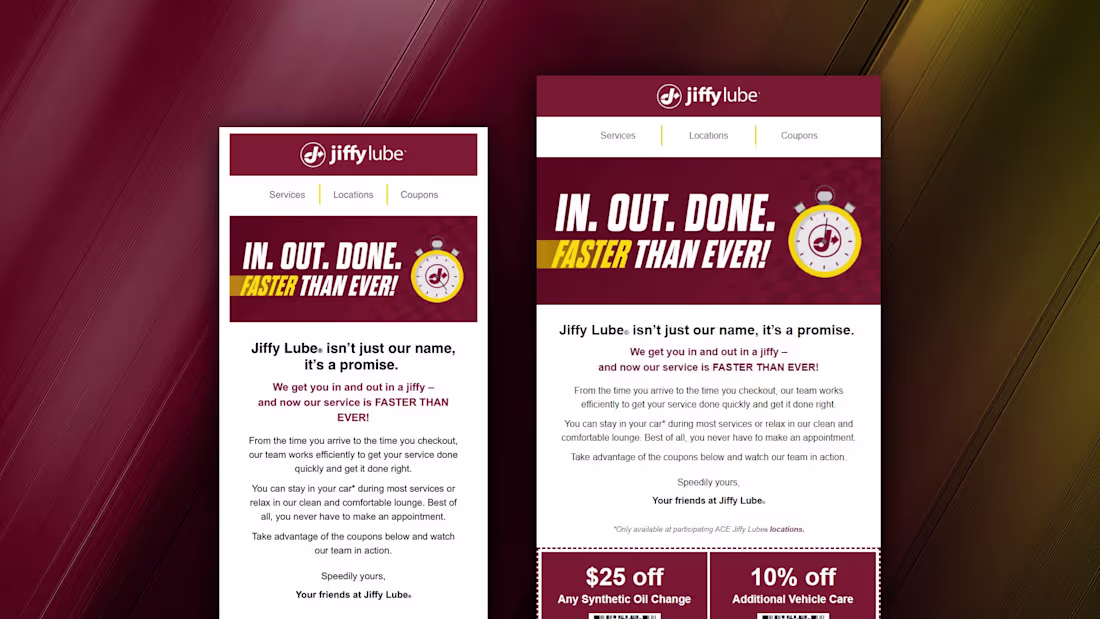 Cover image for Jiffy Lube GIF Creation