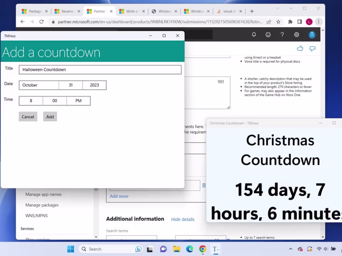 Cover image for TMinus Countdown Manager Development