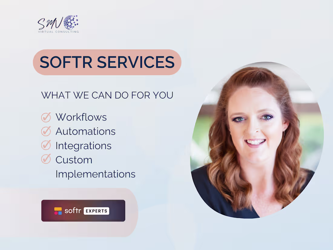 Cover image for Softr Consulting Services