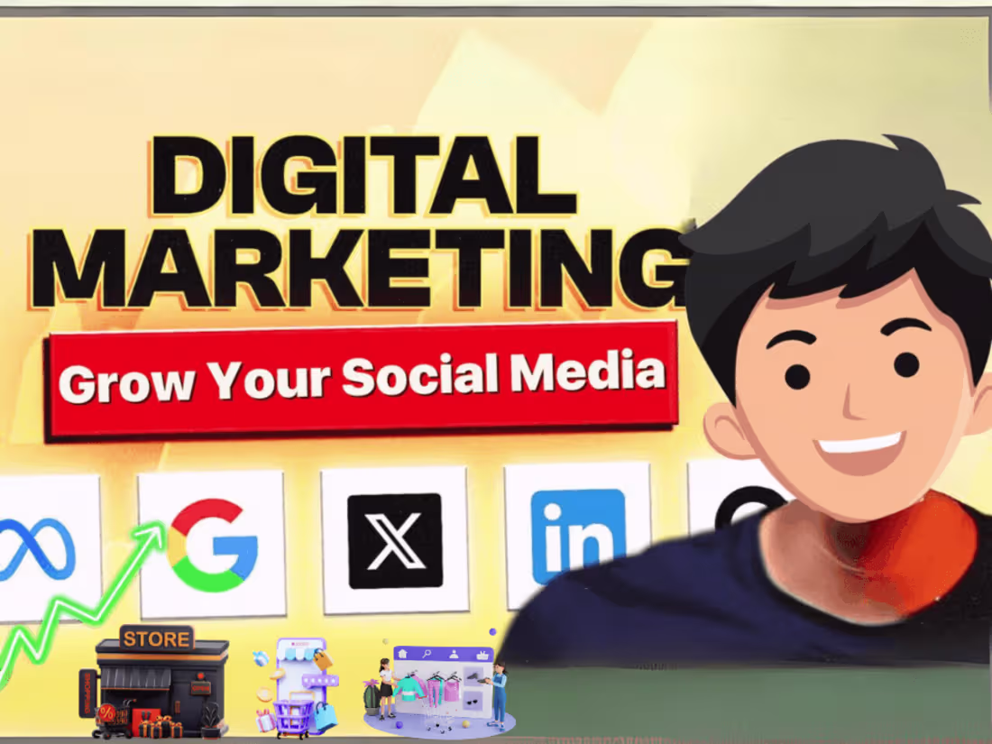 Cover image for Digital Marketing for your Business and Startup.