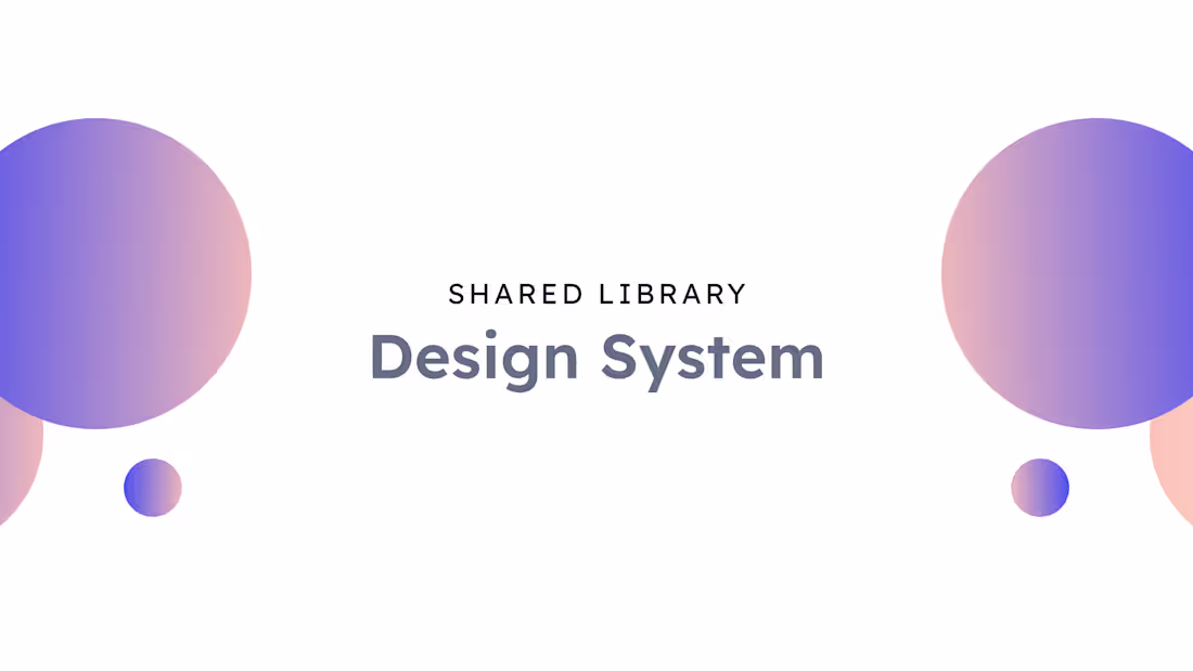 Cover image for Design Sytem