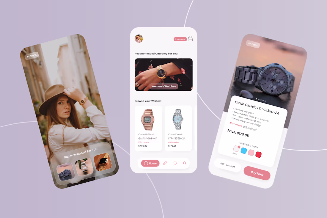 Cover image for Elegant App Design for a Luxury Watch Marketplace