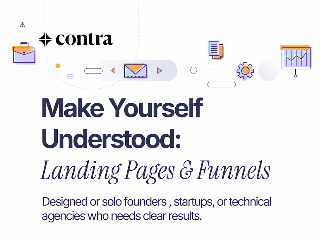Cover image for 📈 Make Yourself Understood: Landing Pages & Funnels