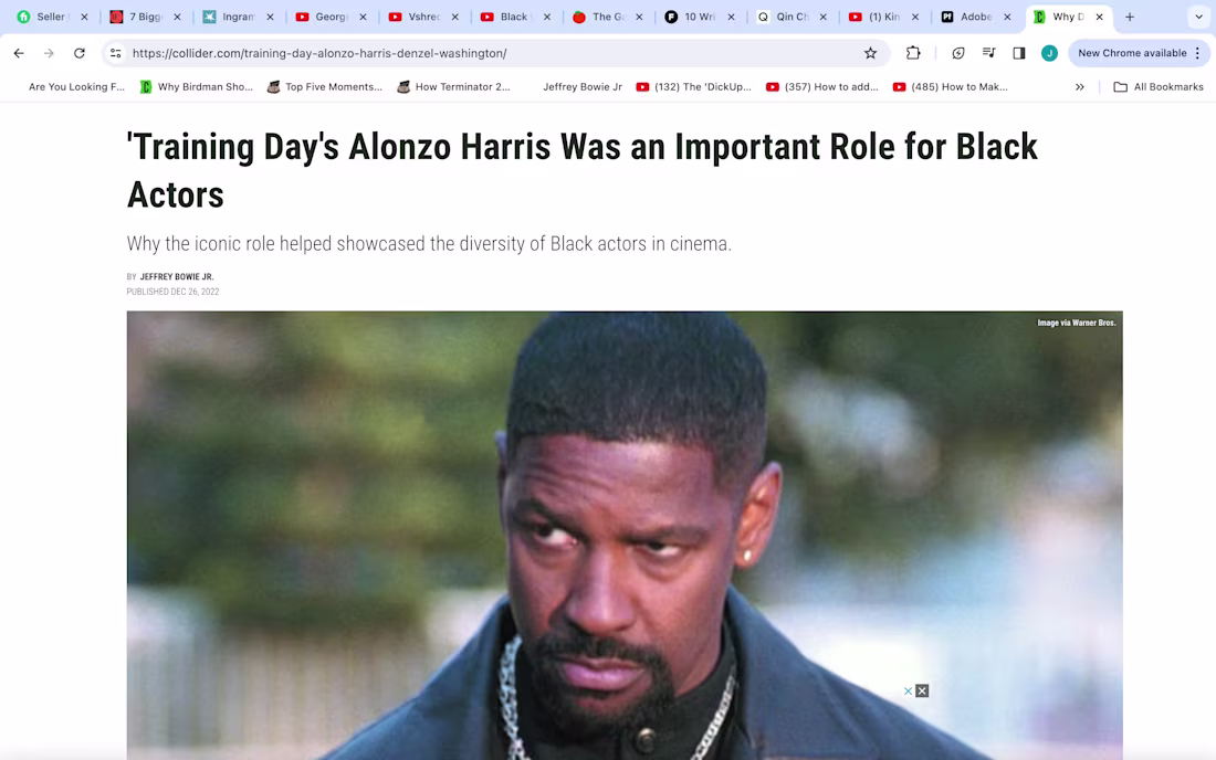 Cover image for Explaining the importance of Denzel