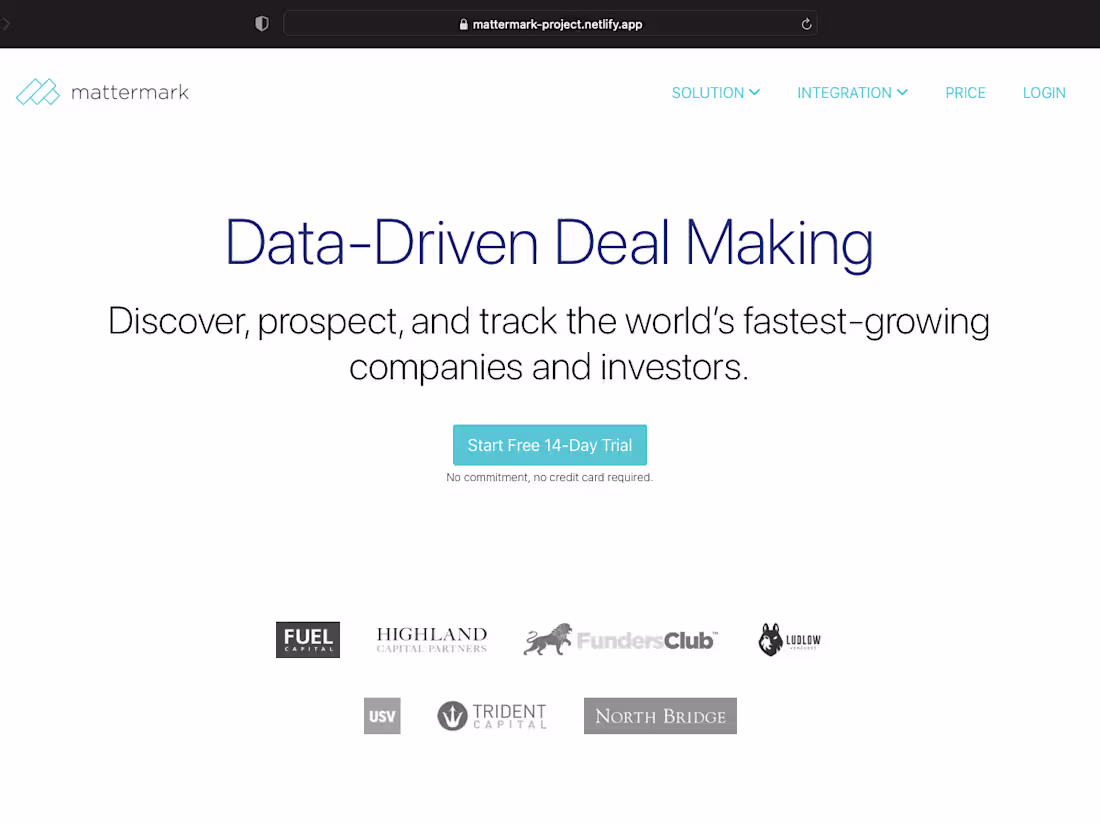 Cover image for Mattermark Clone