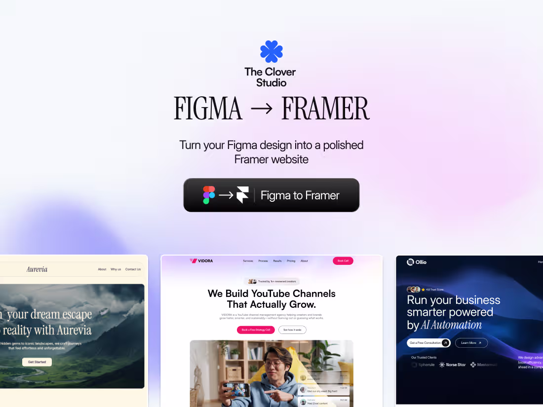 Cover image for Figma to Framer