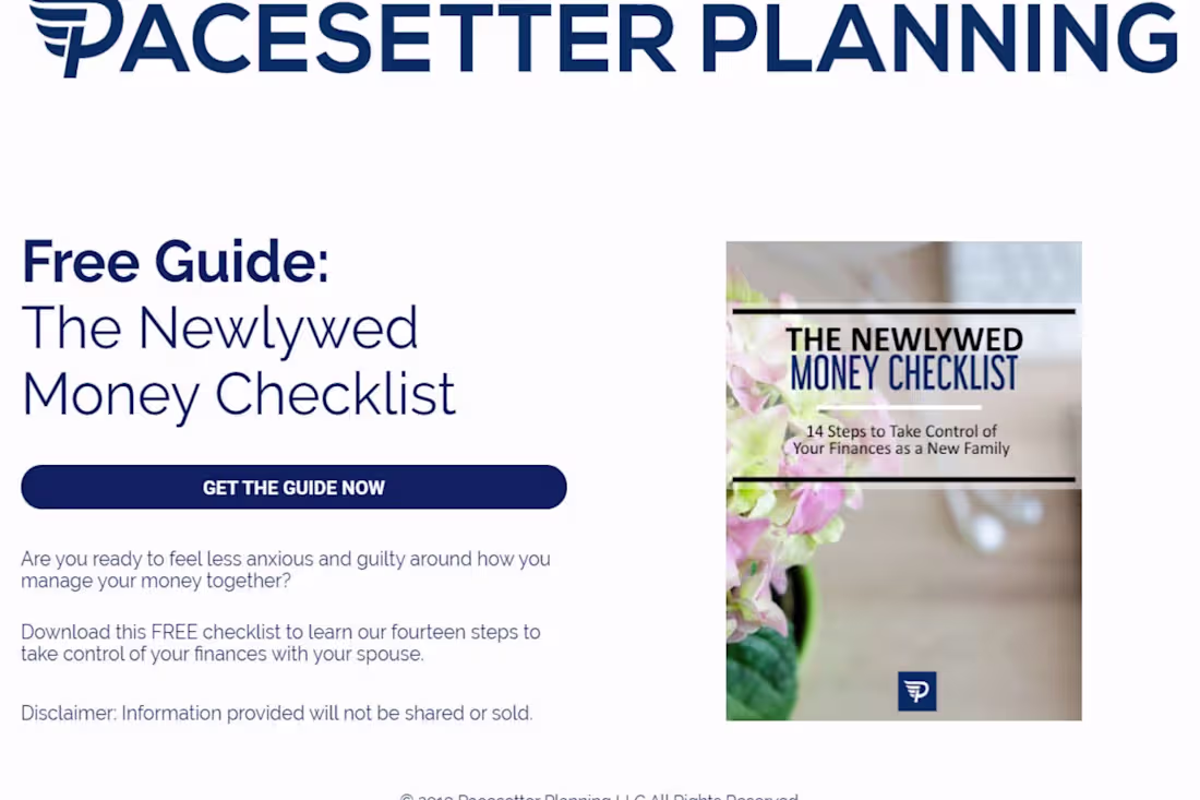 Cover image for Marketing Lead Page Design