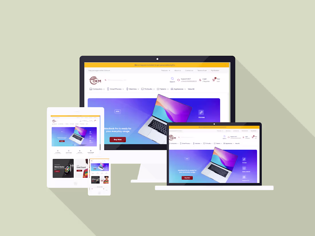 Cover image for E-commerce Website