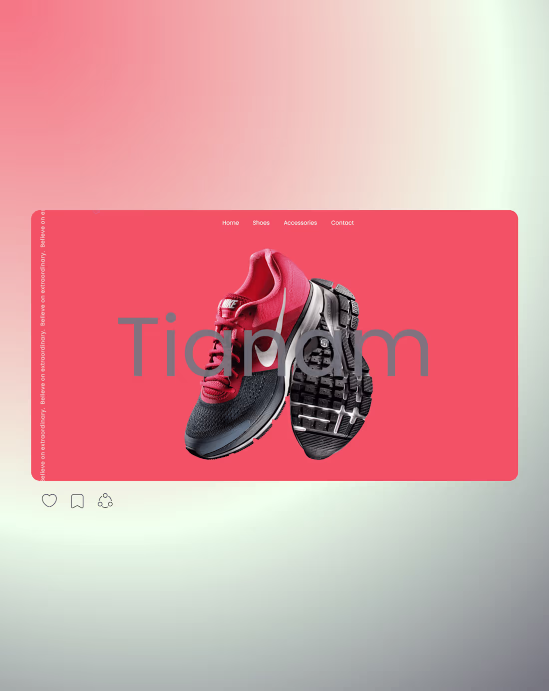 Cover image for Tianam Hero Section Design | Behance