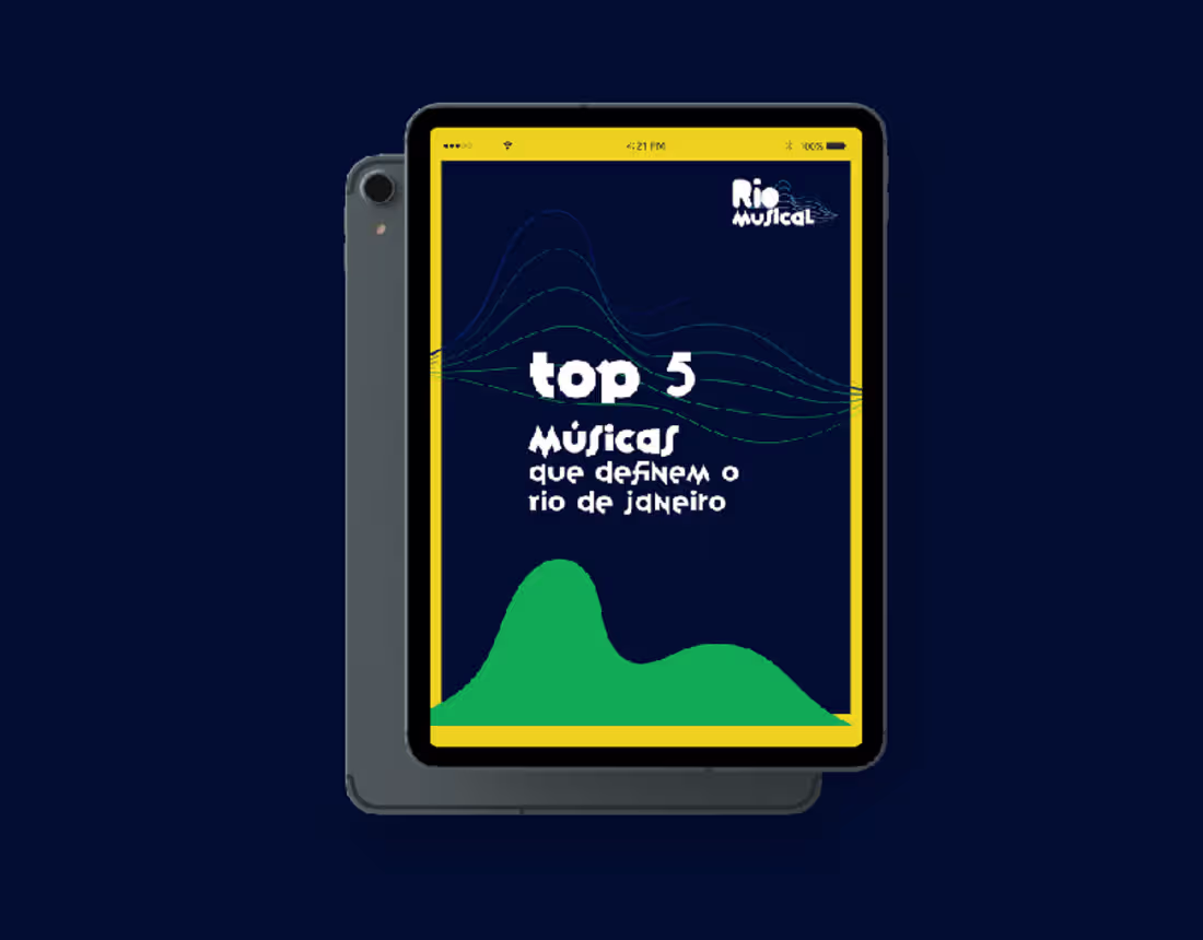 Cover image for Rio Musical: Editorial Design & Visual Identity