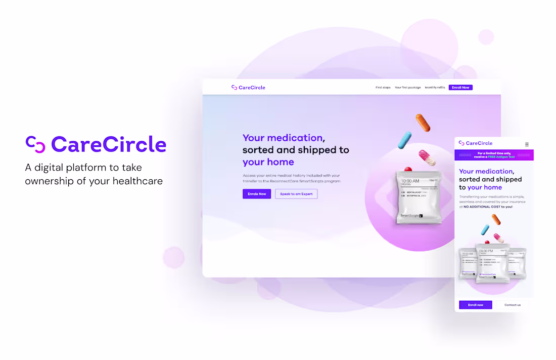Cover image for Care Circle: Medication e-commerce 