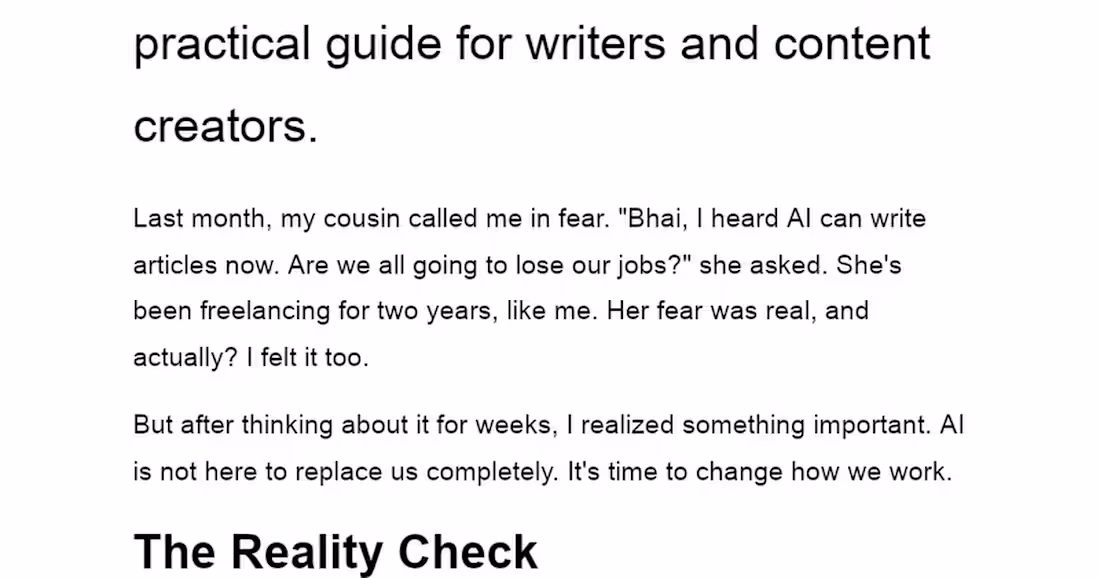 Cover image for Adapting to AI in Freelancing