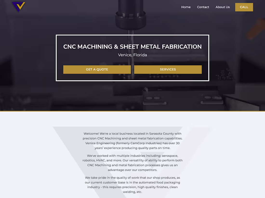 Cover image for Venice Engineering