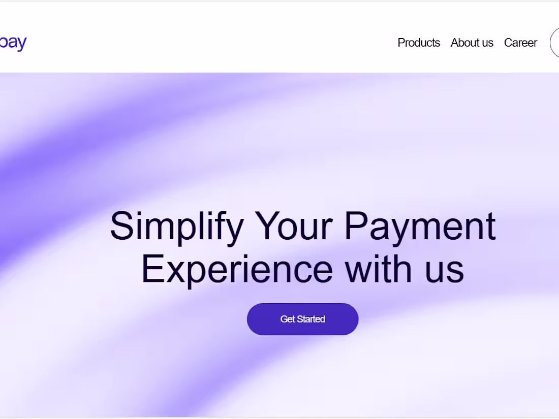 Cover image for Covapay sleek website