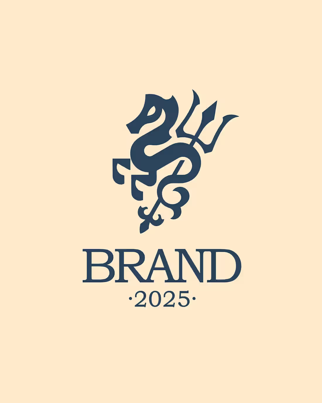 Cover image for Seahorse Trident Logo design for sale crafted by Anhdodes Pu...