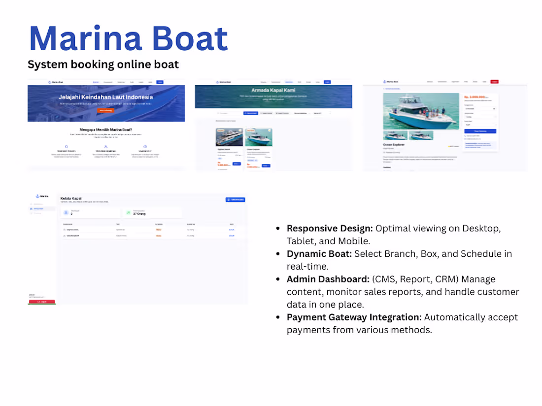 Cover image for Booking Trip Boat