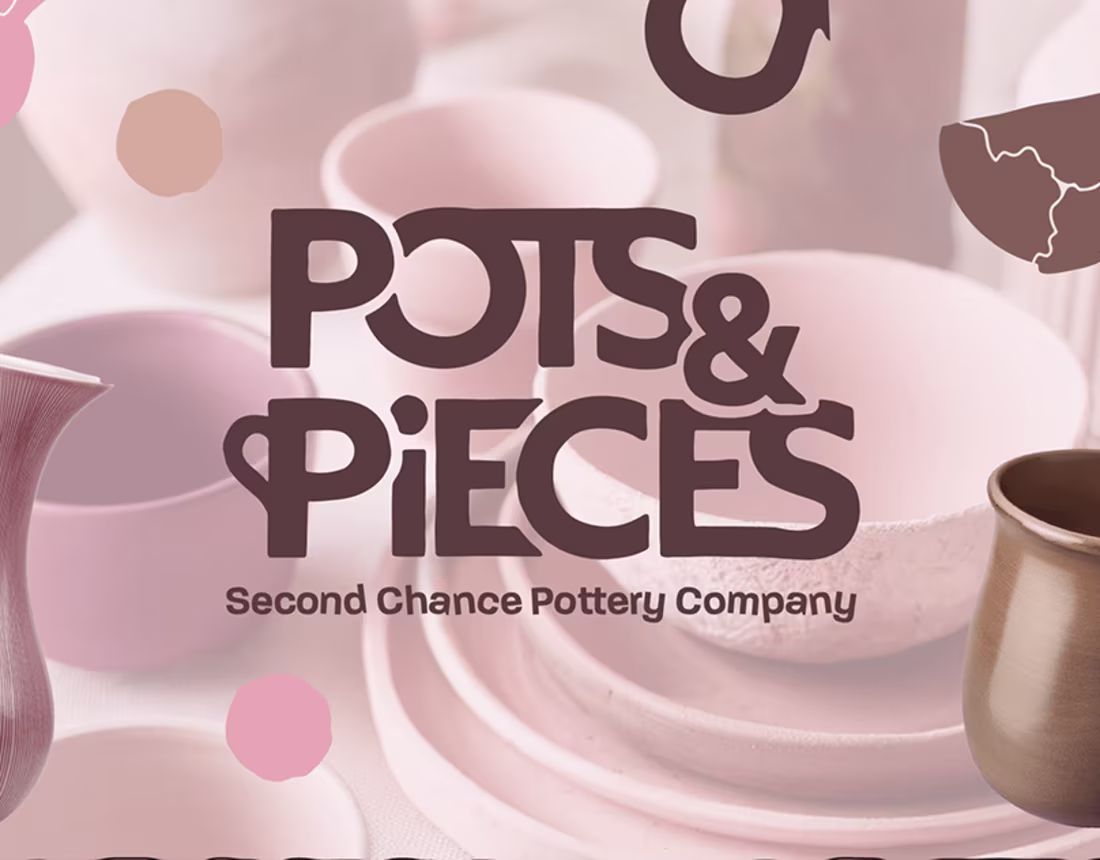 Cover image for Handmade Pottery Brand Identity & Social Media