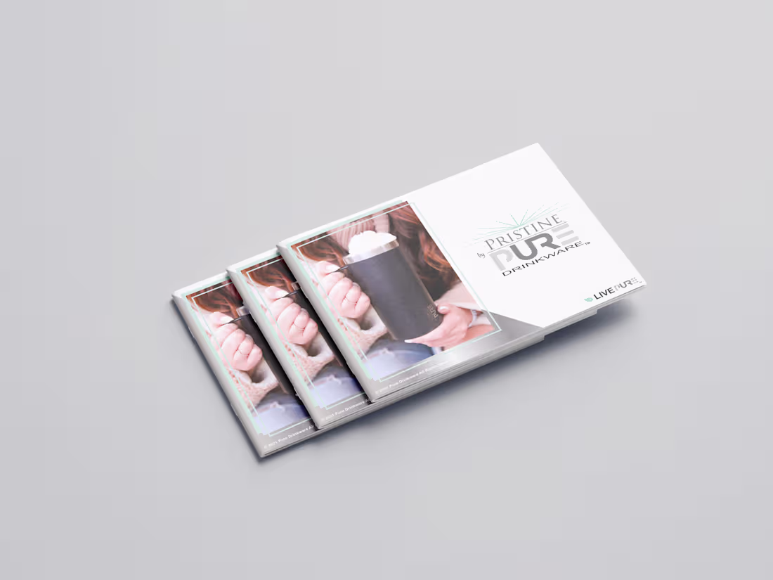 Cover image for PURE Drinkware Spring 2021 Catalog — Arctides Studios