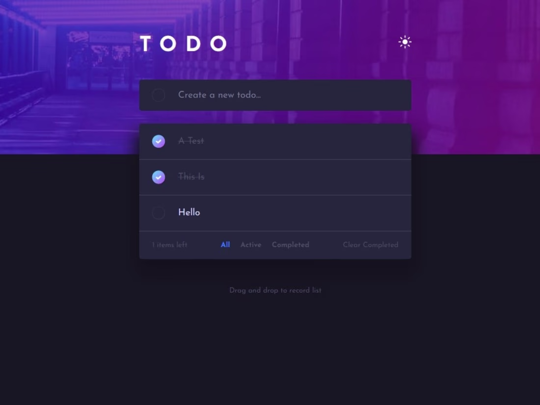 Cover image for To-do List using React