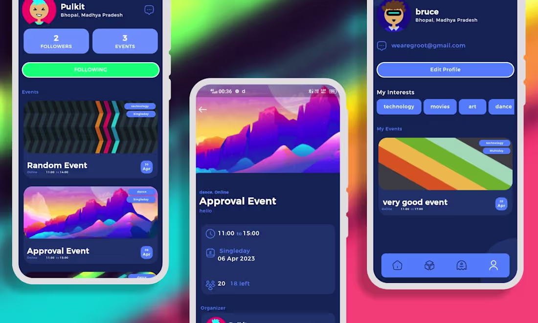 Cover image for Ibento Event Management App