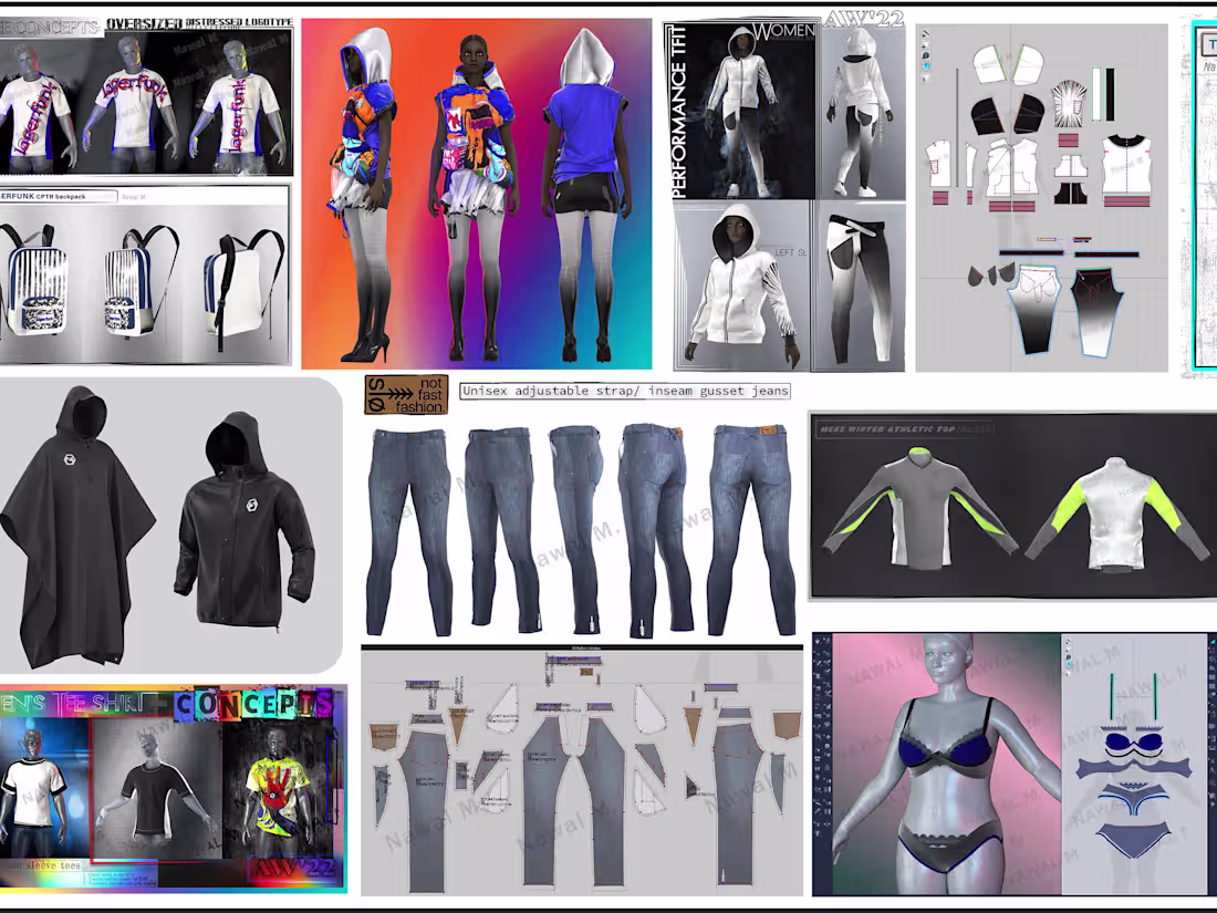 Cover image for 3D Fashion design :: Behance