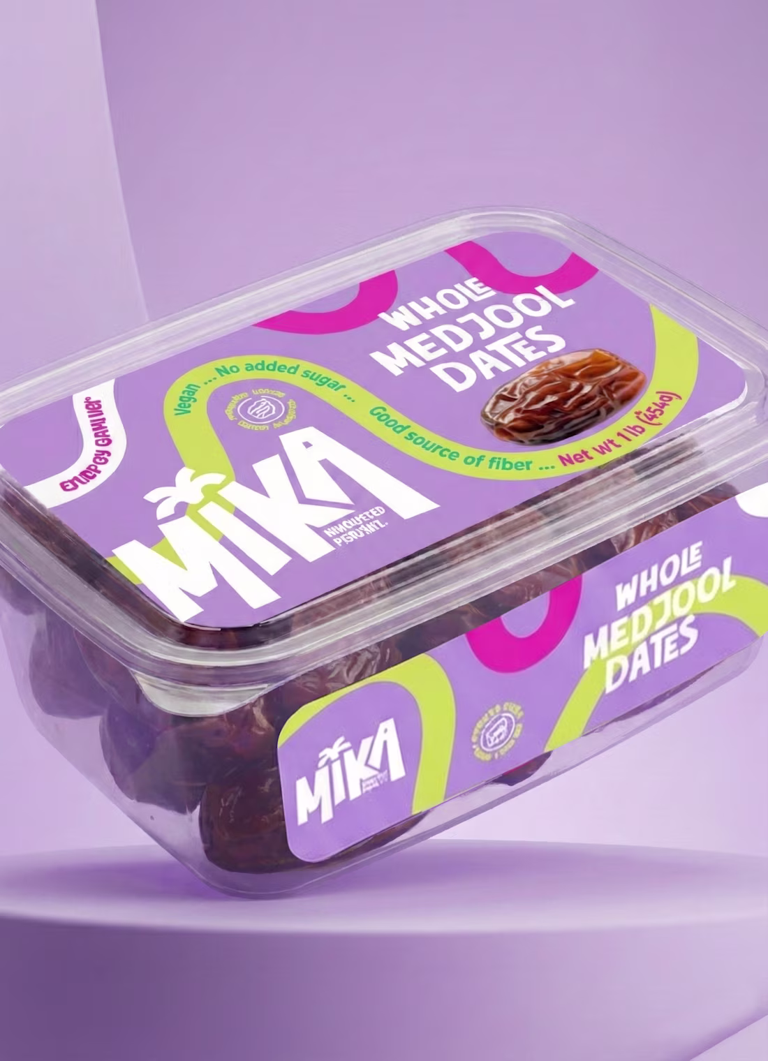 Cover image for MIKA is a gen-Z high quality medjool dates, the direction is...