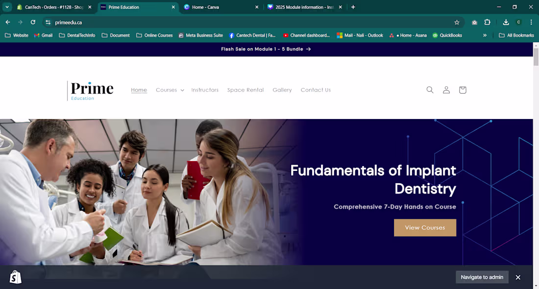 Cover image for Prime Education Brand Identity and Website Design