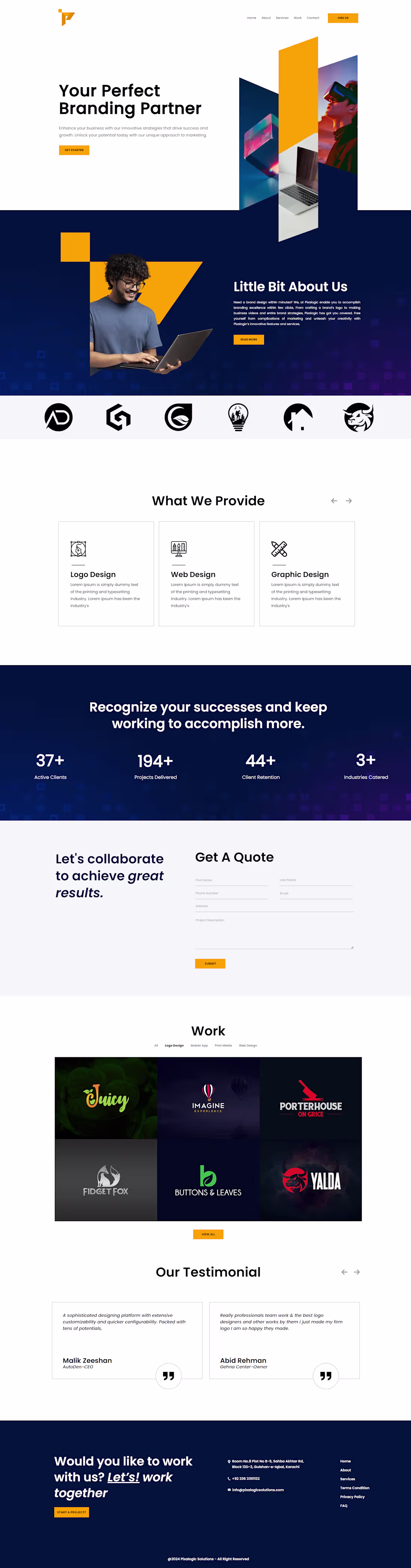 Cover image for Brand Showcase Website