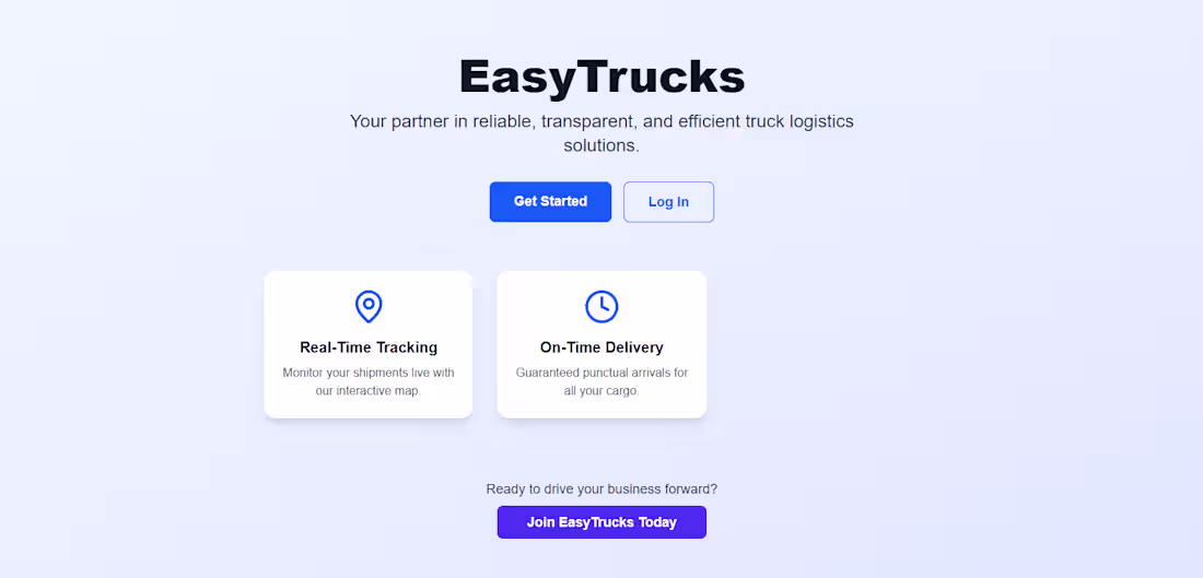 Cover image for 🚚 EasyTrucks