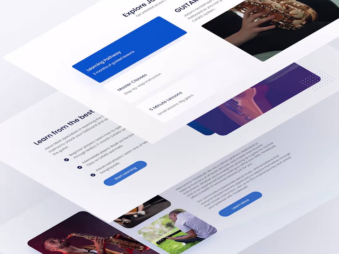 Cover image for Figma Multi-page & Marketing Website UI/UX Design
