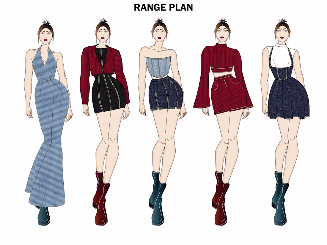 Cover image for Range/Fashion Illustration Design