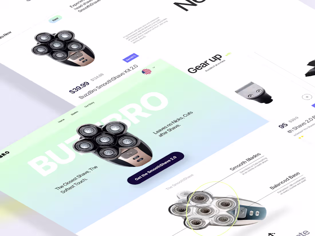 Cover image for BuzzBro Shopify Website Design & Development 