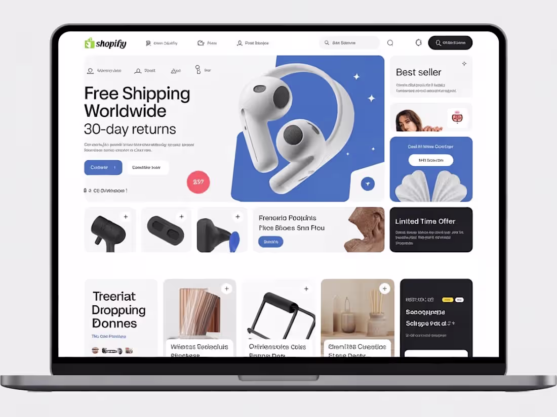 Cover image for Shopify Website Designer | High-Converting Stores