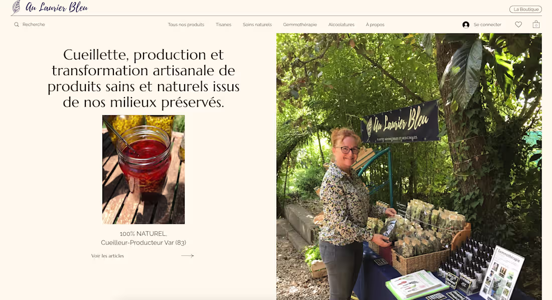 Cover image for Au Laurier Bleu