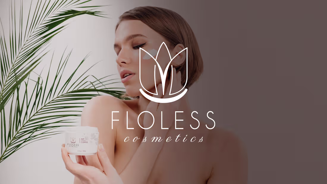 Cover image for Floless cosmetics brand identity