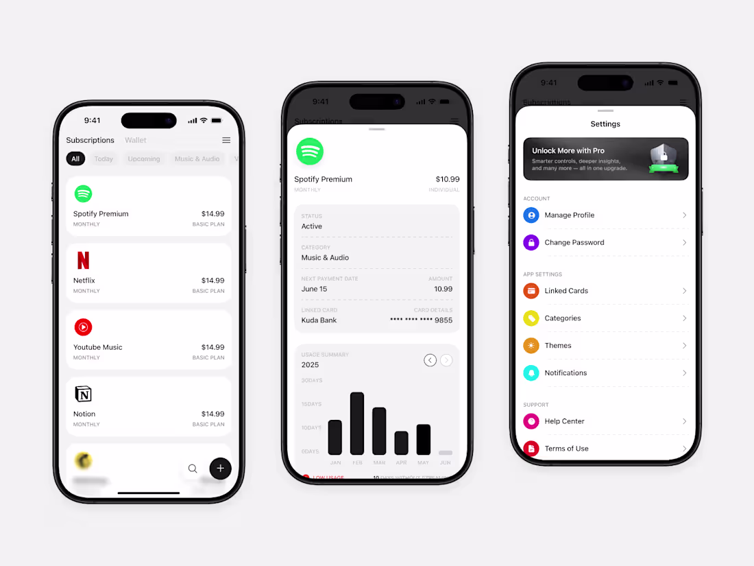 Cover image for Subscription Manager App