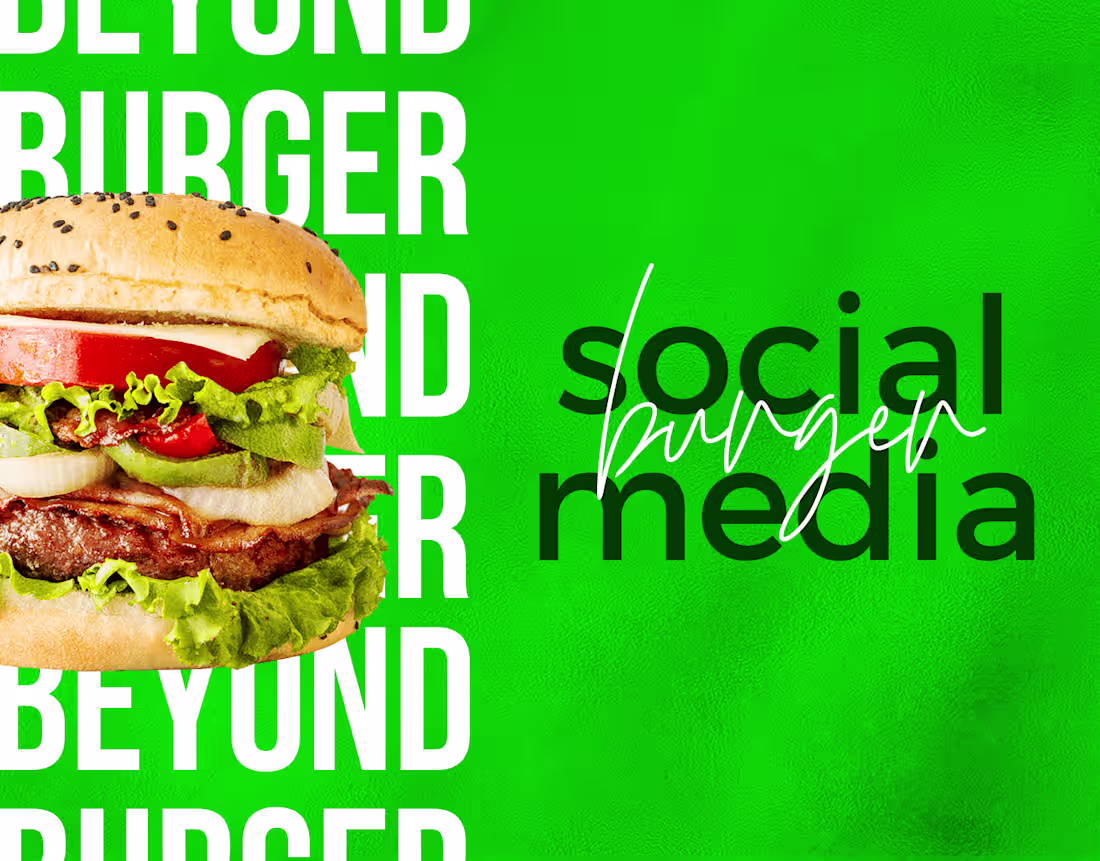 Cover image for Social Media - Beyond Burger on Behance