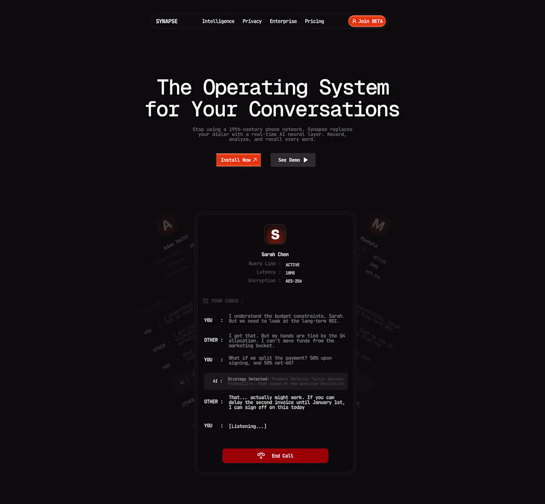Cover image for Hero component from the upcoming landing page design , how i...