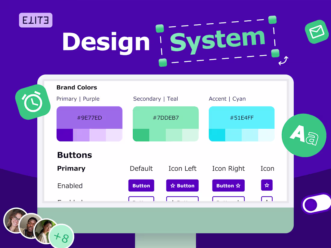 Cover image for Design System for Elite